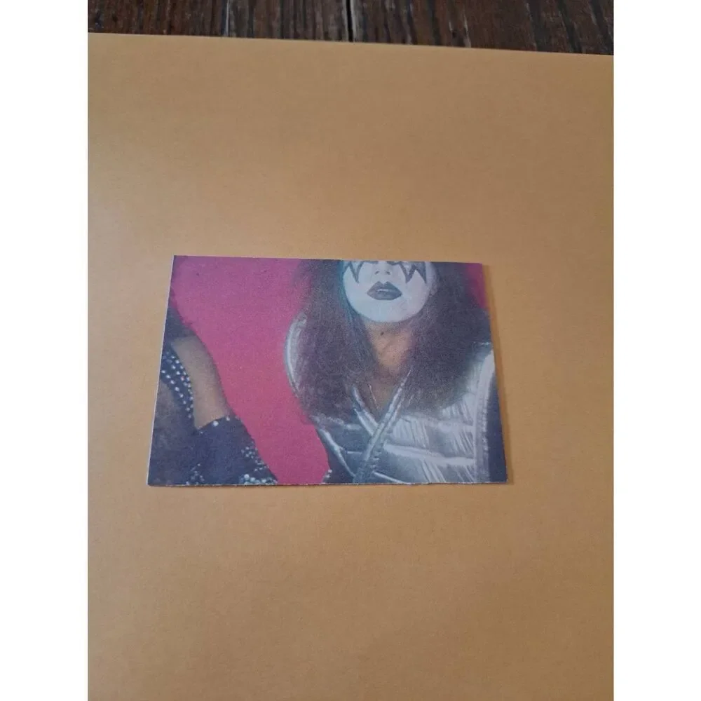 Kiss vintage card